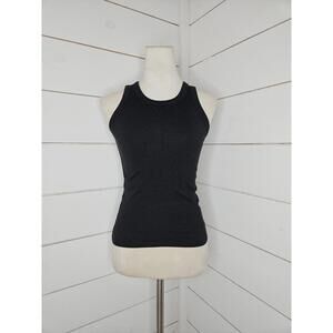 J Crew xs black ribbed tank top
